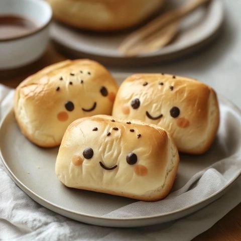 創(chuàng)意春游點(diǎn)心：毛毛蟲面包DIY教程，寶寶最愛的可愛面包做法