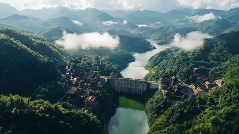 四川羅泉古鎮：古色青青，景色如畫