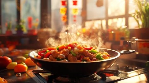 寧鄉地道美味天天早餐探店記，樸豆角撲辣椒炒肉不容錯過！