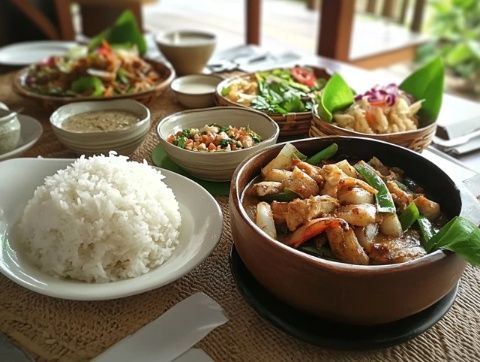 樂(lè)山美食必去之地——張公橋美食街
