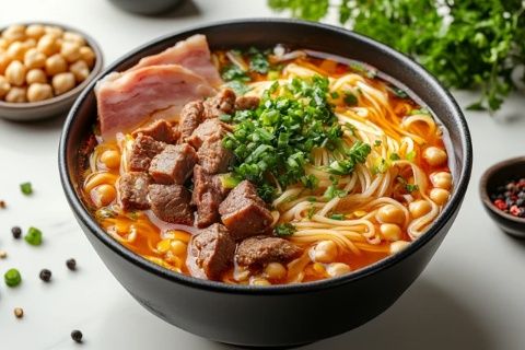 蘭州拉面被批“假牛肉”大行其道，科技湯底成焦點