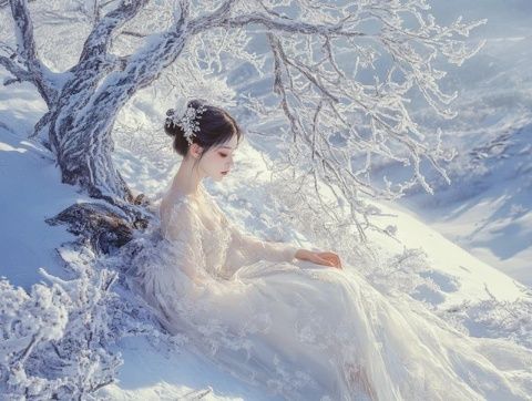 新疆冬日宛如冰雪童話王國，那拉提銀裝素裹秘境美不勝收