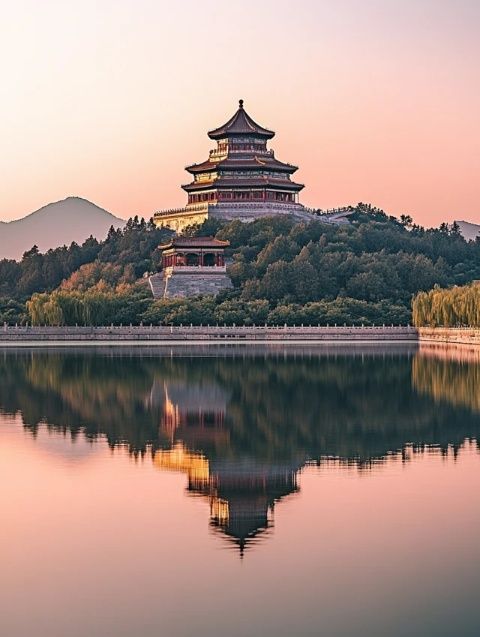 走進頤和園，遨游四大部洲