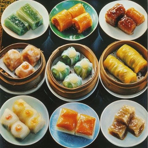 新華點心店口感軟滑，鱔魚面味道濃郁好吃。