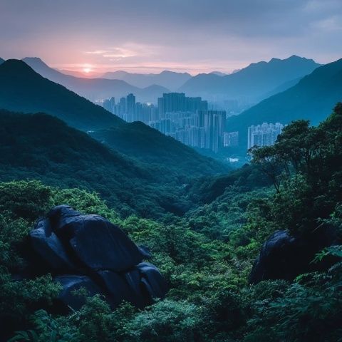 長沙五天四夜游記之二：岳麓山俯瞰橘子洲