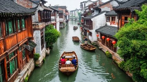 中國江南水鄉明珠：歷史與美景交融的周莊古鎮