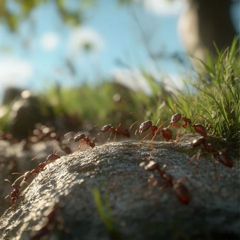 自然界的驚人奇跡：揭秘螞蟻王國的社會(huì)結(jié)構(gòu)、生活方式與生存策略