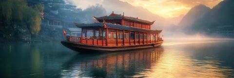 夜游陸水湖：探尋光影交織下的三國傳奇
