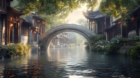 乘搖櫓船游烏鎮(zhèn)，夢回古典江南水鄉(xiāng)