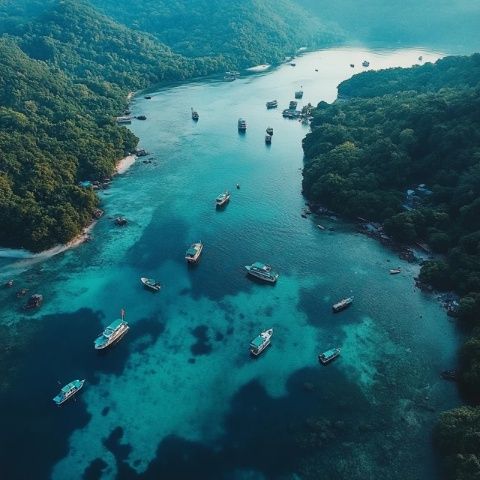 探索陵水清水灣：旺角美食城之旅 - 海濱小憩與地道風味體驗
