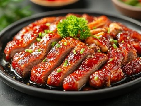 陜西寶雞李記椒麻雞店因大盤雞美味受贊譽(yù)