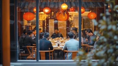 陰雨天里的美味邂逅：玉淵潭旁的烤鴨店探秘之旅