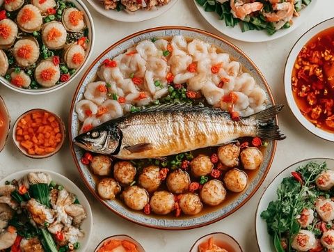 山東微山湖全魚(yú)宴：傳統(tǒng)與創(chuàng)新交融的美食盛宴
