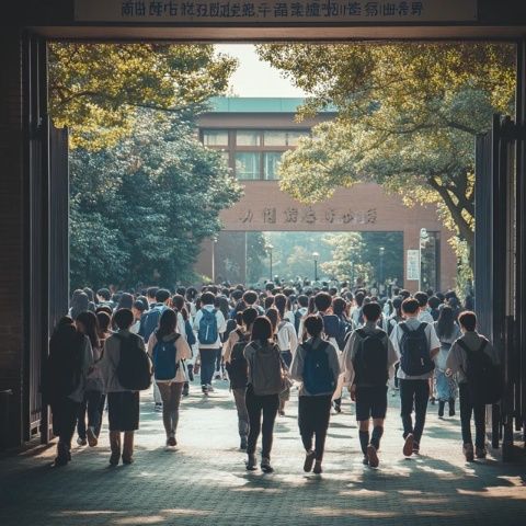 探索鎮江悠閑生活:品味奶茶與鍋蓋面,漫步秋意濃重的江蘇大學
