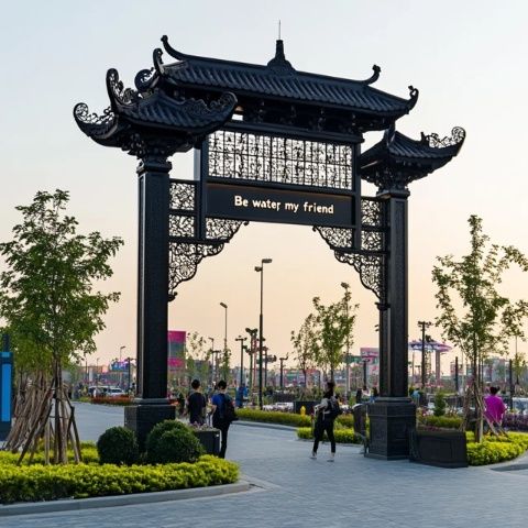 味蕾旅行：草場國際美食村的都市綠洲體驗