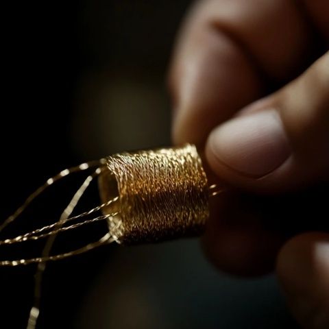 在非遺之美的針線世界里，體驗余姚盤金填金的藝術(shù)魅力