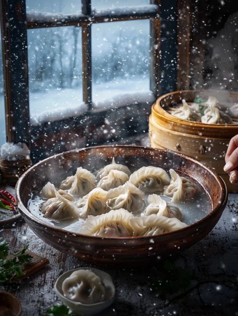 秋冬家常美食：學做鮮嫩娃娃菜餡蒸餃，暖胃又暖心
