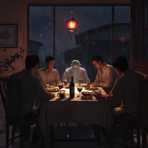 何炅妙解餐桌尷尬，展現(xiàn)高情商社交藝術