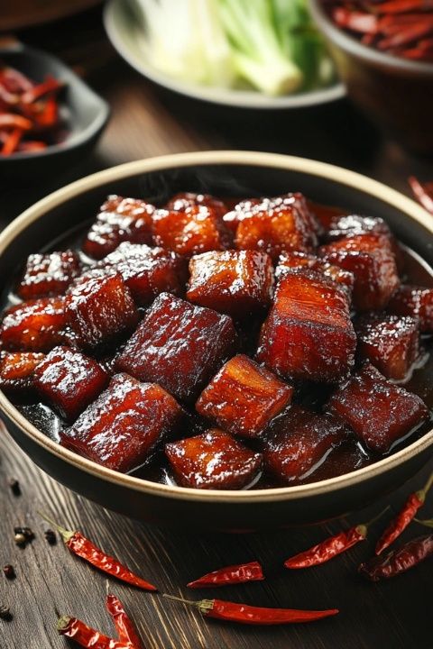 紅燒肉：年味的靈魂，團(tuán)聚的象征——一道必不可少的春節(jié)菜肴