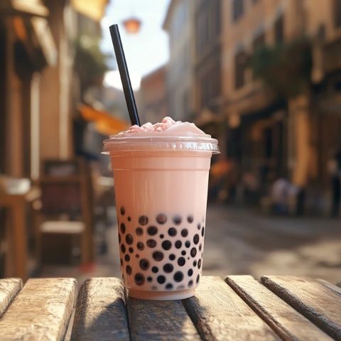 深圳街頭新潮流！麻糬奶茶來襲，糯香與奶香的完美融合體驗