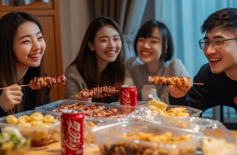 青島家庭聚餐：吳興路桔子烤肉美味體驗