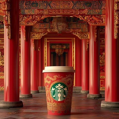 故宮角樓咖啡：網紅景點的皇室風范和好茶好甜！