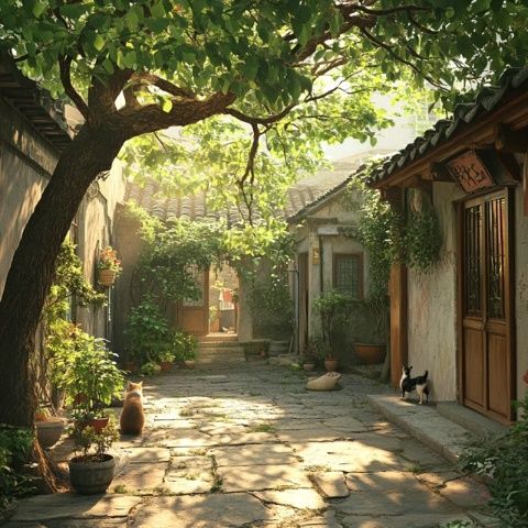 北京昌平：小辛莊與平西府村，兩村相鄰