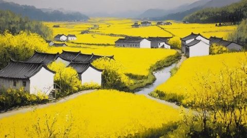 臨滄博尚鎮(zhèn)油菜花海美景不容錯(cuò)過(guò)