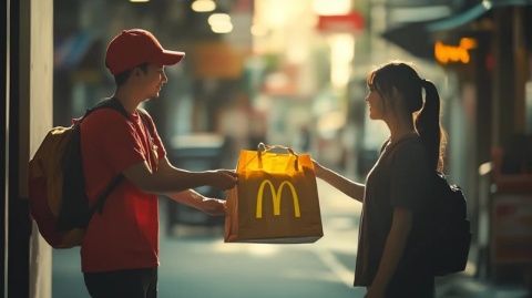 女顧客點外賣大膽告白：我喜歡你