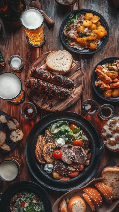 美國飲食文化多元，以下是一些常見的美國食物