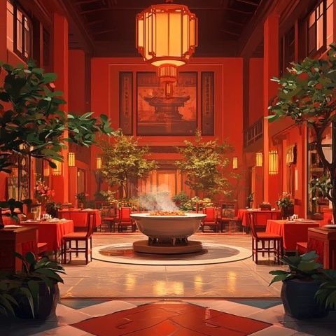廣州一餐廳火了，裝修風格成最大亮點，網友：有錢都未必裝得起