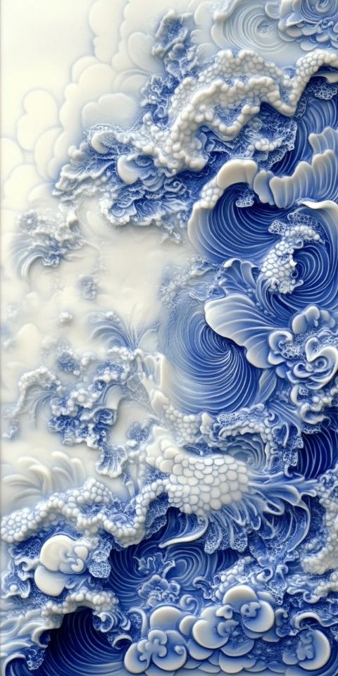 玉溪青花街看青花瓷，只見(jiàn)——藍(lán)釉青面花暖玉，夜放琉燈映碧溪,技能改變生活