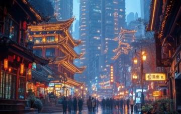 美國網(wǎng)友被賽博重慶驚呆了！這到底是個什么地方？
