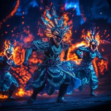 
近20萬民眾共赴西昌火把節狂歡夜：激情點燃，民族風情盛況空前