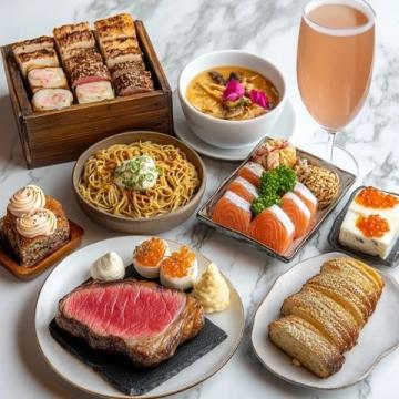 這是什么神仙餐廳，牛排很經(jīng)典，港式茶點(diǎn)也超贊！