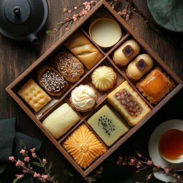 美味可口、色彩搭配的中式早餐糕點美食推薦