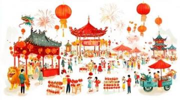 推薦理由春節(jié)廟會(huì)是中國(guó)人一項(xiàng)古老的傳統(tǒng)民俗文化活動(dòng)，發(fā)展至今已有上千年的歷史