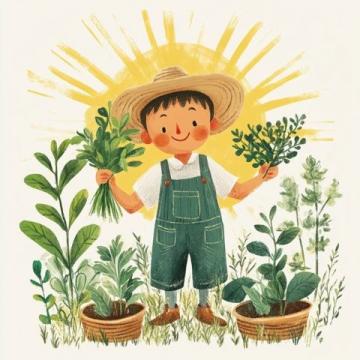 親子共讀繪本推薦：培養孩子興趣的菜園里面有什么好吃的