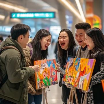 韓國游客來中國旅游，沒想到洗浴中心還能吃自助餐，直接跳過洗澡環(huán)節(jié)，先開吃喝