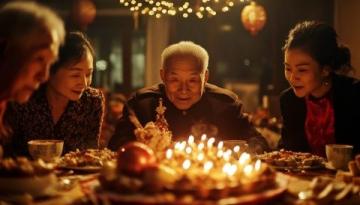 夜宴五里河，三人一張桌！