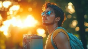 夏天的感覺來得太快就像龍卷風！今天最高氣溫29℃明天更高