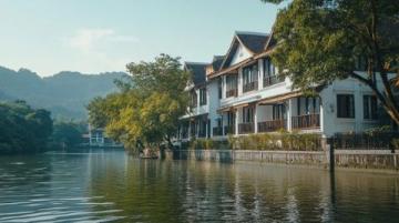 廣東江門鶴山東古玥湖酒店太內卷了，奢華2天游含海鮮自助晚餐