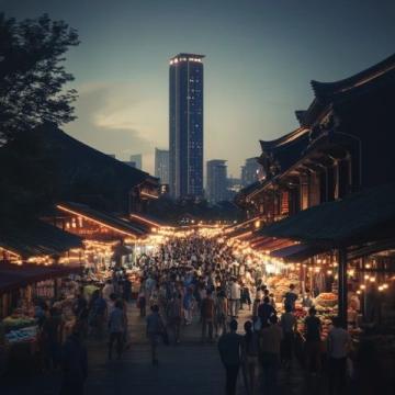 南昌江西小炒美食街變身熱門(mén)旅游景區(qū)!