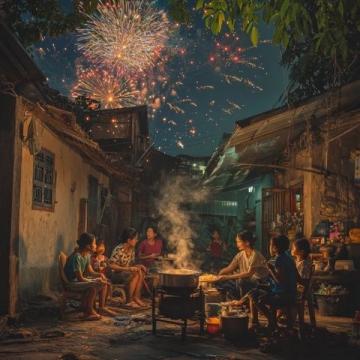 武昌聚餐，共享人間煙火氣