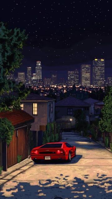 洛杉磯夜晚：沉醉于不朽的浪漫之中