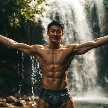 重慶天氣熱得不行，不如游水消暑