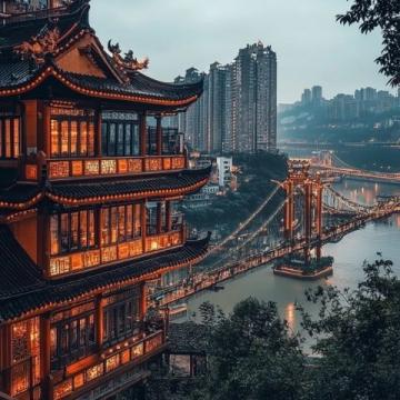 重慶天氣熱得不行，不如游水消暑