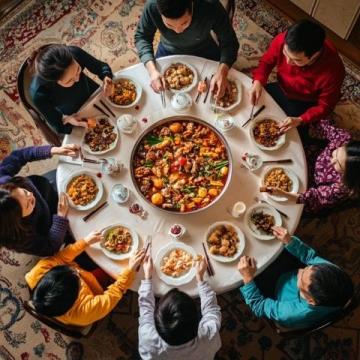 陜西、甘肅、河南一帶，過年桌上涼菜先登場，而且數(shù)量不少，這可讓不少人犯嘀咕