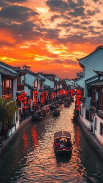 嘉興至海鹽的古運河官塘：沈蕩鎮的文化與美食之旅