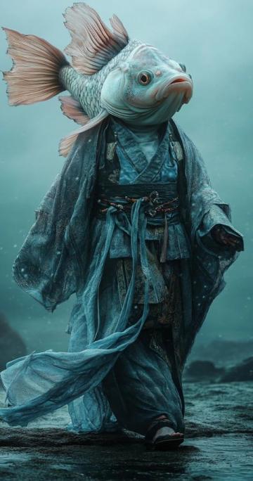 宜賓黃昏奇觀：長江魚變身觀賞寵物，人與自然和諧共生